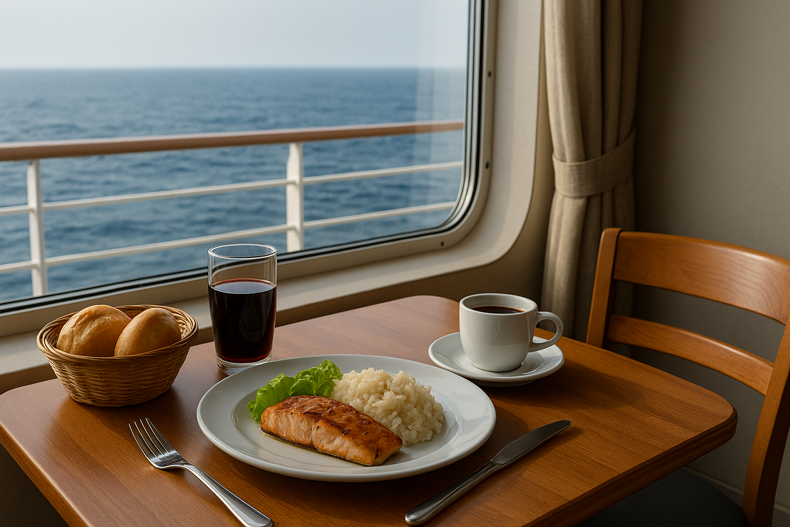 Foto bij Eten en drinken aan boord: hoe verbeter je de vaart met catering?
